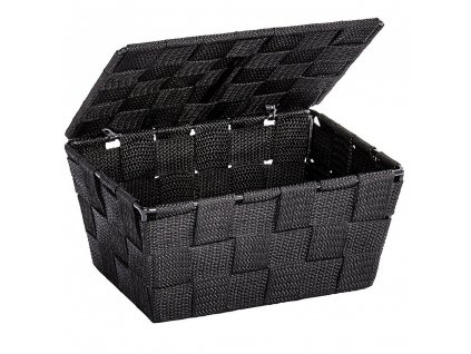 Koupelnový organizér ADRIA BLACK, černý