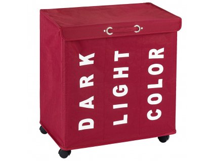 Koupelnový koš na prádlo TRIVO RED, 116 l