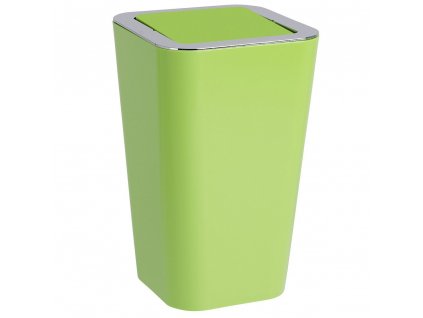 Zelený koupelnový koš na odpadky CANDY GREEN, 6 l