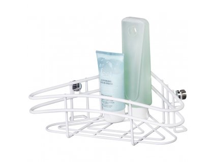 Rohová koupelnová polička CLASSIC PLUS