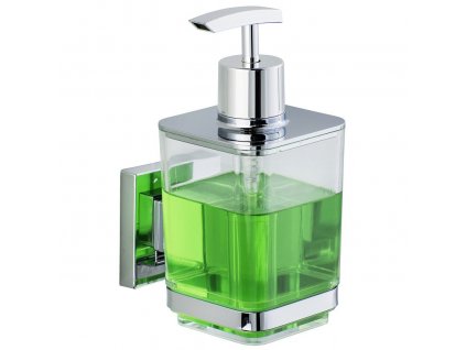 Dávkovač mýdla QUADRO, montáž Vacuum-Loc, 340 ml