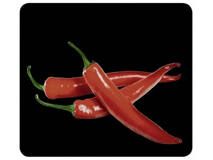 Ochranný skleněný kryt za sporák HOT CHILI, 56 x 50 cm