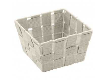 Béžový koupelnový organizér ADRIA SQUARE