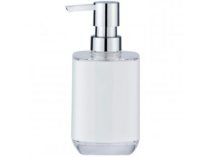 Bílý dávkovač mýdla MASONE, 330 ml