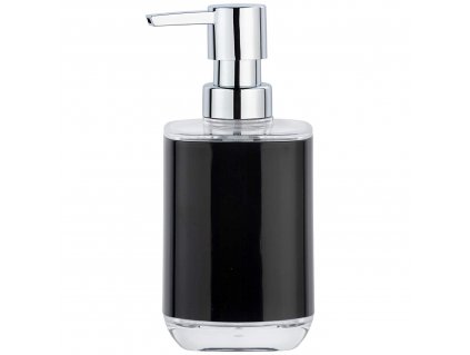 Černý dávkovač mýdla MASONE, 330 ml