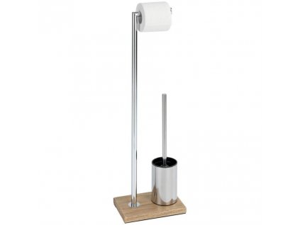 Toaletní kartáč s držákem na toaletní papír MARLA