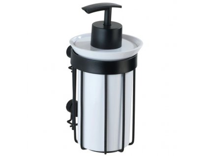 Černý dávkovač mýdla CLASSIC PLUS