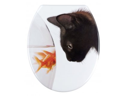 WC sedátko FISH&CAT, duroplast