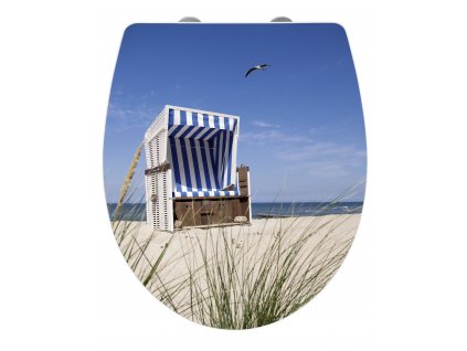 WC sedátko BEACH, duroplast