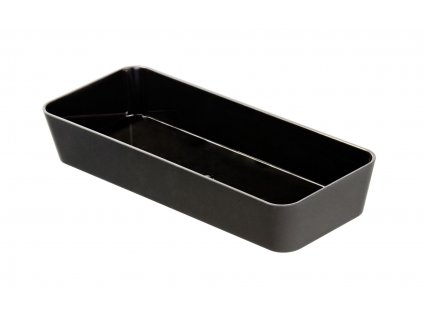 Černý koupelnový organizér GOM