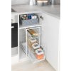 Výsuvná kuchyňská police, 45 x 23 x 45 cm