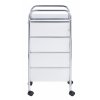 Koupelnový vozík MESSINA, 4-patrový