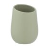 Keramický kelímek na kartáčky BADI, světle zelená barva