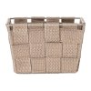 Koupelnový košík ADRIA SQUARE, béžový