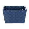Koupelnový košík ADRIA, velikost M, modrý