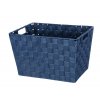 Koupelnový košík ADRIA, velikost M, modrý