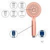 Sprchová hlavice YOUNG LINE, rosegold, Ø 11 cm, 5 proudů