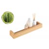 Bambusová polička do koupelny BAMBUSA, 40 x 9 x 5 cm