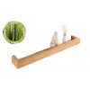Koupelnová police BAMBUSA, bambusová, 60 x 9 x 5 cm