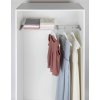 Teleskopická police do šatníku