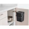 Koš na bioodpad, černý, 5L, WENKO