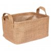 Úložný koš JUNA, jutový, WENKO