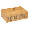 Úložný box na kosmetické doplňky ALLEGRE BAMBOO, 22 x 7 x 15 cm, WENKO