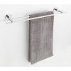 Držák na ručníky DUO ISERA, dvojitý, UV-Loc, 60 cm, WENKO