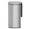 Koš na odpadky SARE, 5 L, stříbrný, nástěnný, WENKO