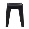 Koupelnová stolička KUMBA, černá, WENKO