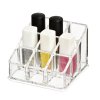 Plastový organizér na kosmetiku - 9 přihrádek