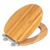 WC sedátko BAMBUSA, Easy Close, Fix-Clip, WENKO