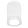 WC sedátko EXCLUSIVE, duroplast, bílá barva, WENKO