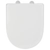 WC sedátko EXCLUSIVE, duroplast, bílá barva, WENKO