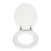 WC sedátko MORRA, bílá barva, MDF, WENKO