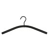 Ramínko na oblečení NOA, černé, 44,5 x 17,5 x 2 cm, WENKO