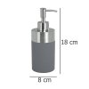 Dávkovač mýdla CRETA GREY, šedý