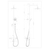 Sprchový set s regulací spotřeby vody, Young Eco, WENKO