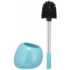 Nádoba na WC štětku + WC štětka POLARIS LIGHT BLUE