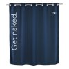 Sprchový závěs z polyesteru TOM TAILOR, tmavě modrý