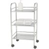 Koupelnový vozík EXCLUSIVE, vozík na kolečkách, chromovaná ocel