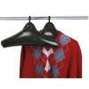 Věšák na oblečení, nafukovací DEEP BLACK, 2 kusy v sadě