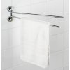 Věšák na ručníky nástěnný SION, montáž Power-Loc, chromovaná ocel