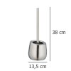 Toaletní kartáč BADI, chromovaný
