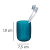 Kelímek na zubní kartáčky AGROPOLI, mořská barva