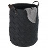 Koš na špinavé prádlo, koš na prádlo, TROVO, antracitová barva