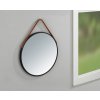 Zrcadlo, závěsné zrcadlo BORRONE, Ø 40 cm