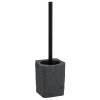 Toaletní kartáč VILLATA, černá barva