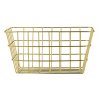 Koupelnový koš VIANA zlatá barva