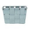 Koš do koupelny ADRIA SQUARE, modrá barva